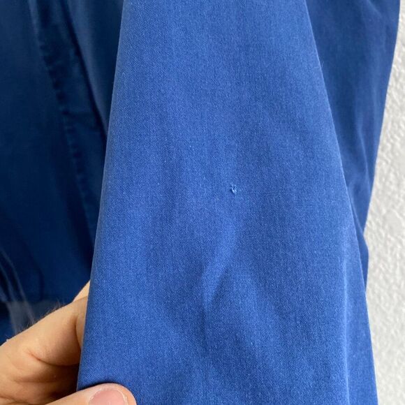 Vintage McGregor Fashion Outerwear Blue Full Zip Jacket Lined Large - Picture 2 of 6